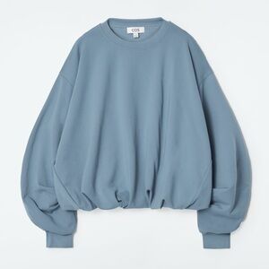 COS Bubble Hem Sweatshirt
